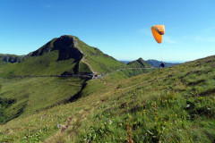 Vol libre en parapente au Puy Mary