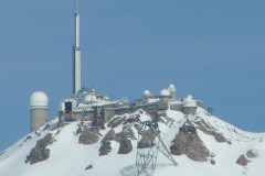 Vue sur les Pyrénées depuis l'Observatoire