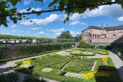 Les jardins à la française du Palais de la Berbie