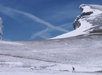 Le snowkite, nouvelle activité à faire dans les stations de ski de la Drôme