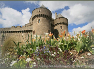 Les remparts et la ville médiévale de Guérande