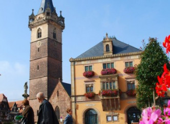 Le tour de la vieille ville d'Obernai