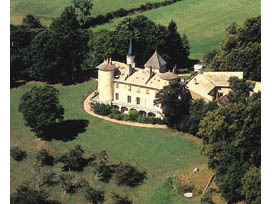 La route de Lamartine et le Château de Saint-Point - 