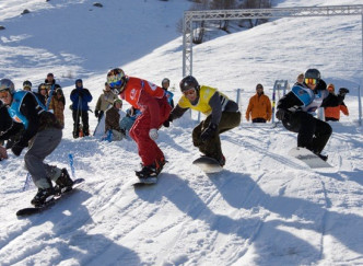 Compétition internationale de ski